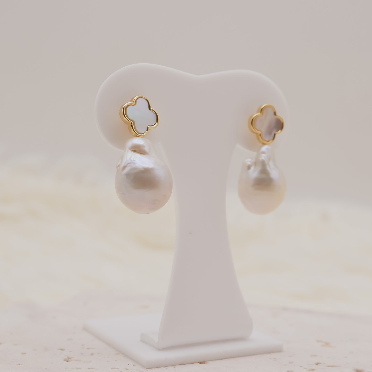 Baroque Dangling Earrings