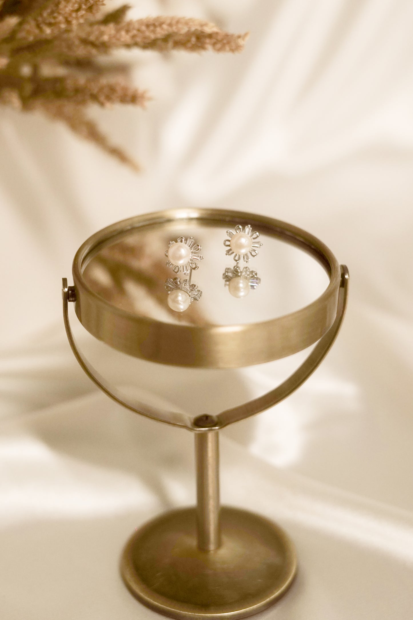 Floral Design Pearl Set