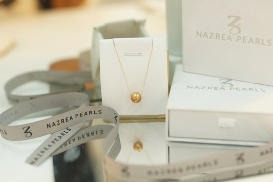 Floating pearl necklace - SSP