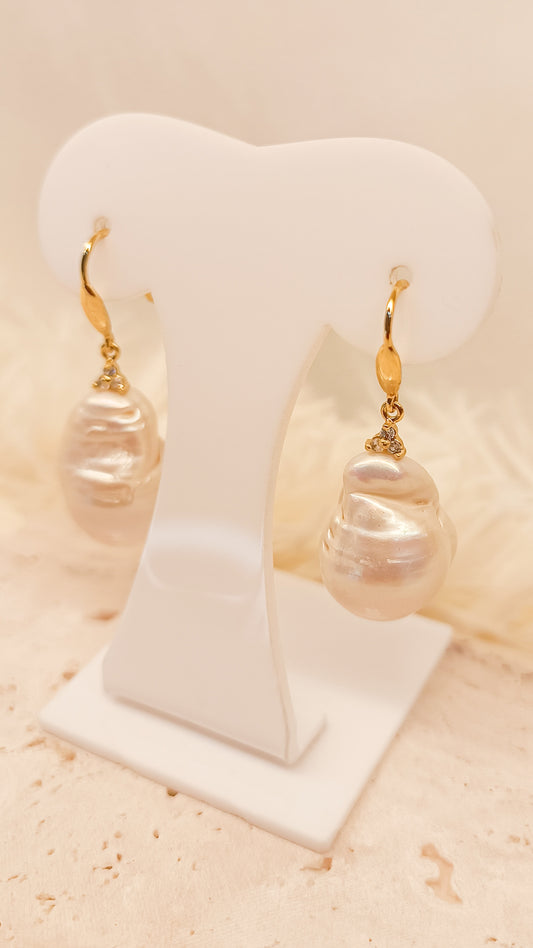 Baroque Dangle Earrings