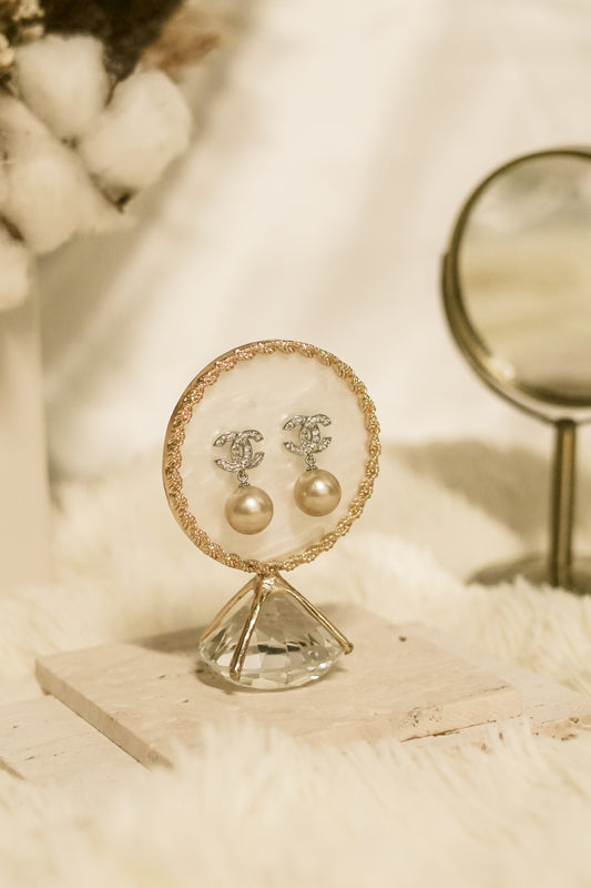 Brand inspired dangling earrings - SSP