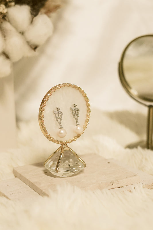 Music Note Design Earrings