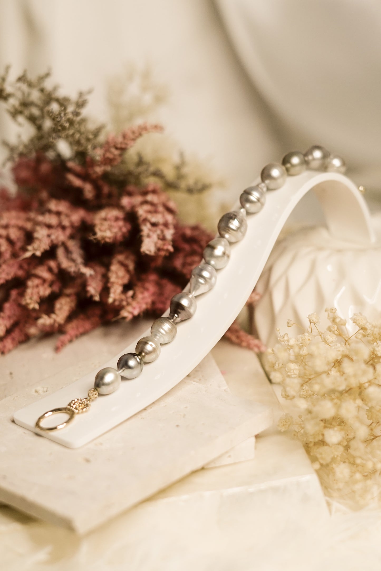 All Pearl Baroque Bracelet